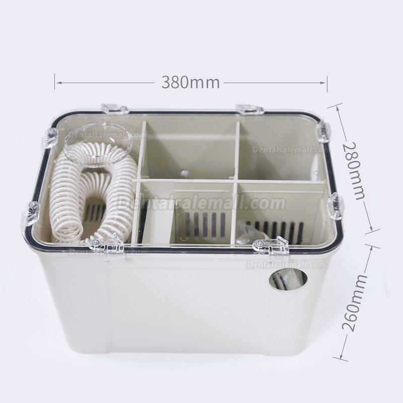 Dental Lab Gypsum Sedimentation Tank Prevent Clogging For The Drainpipe Plaster Stone Filter